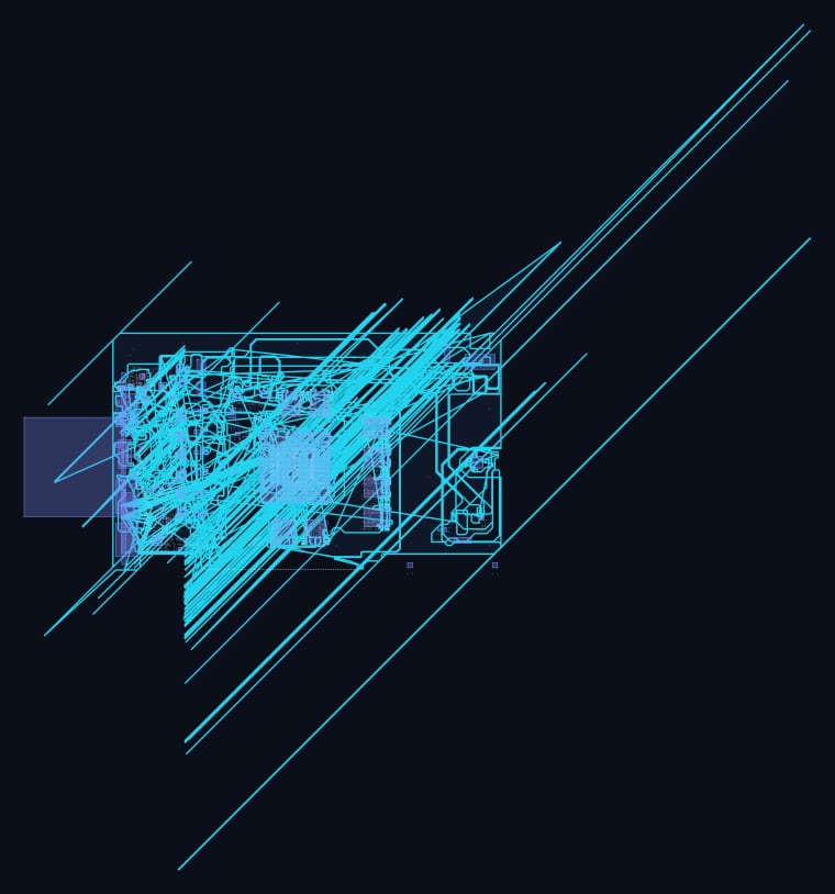 V375 20 boardview map — 1,857 components, 1,211 nets